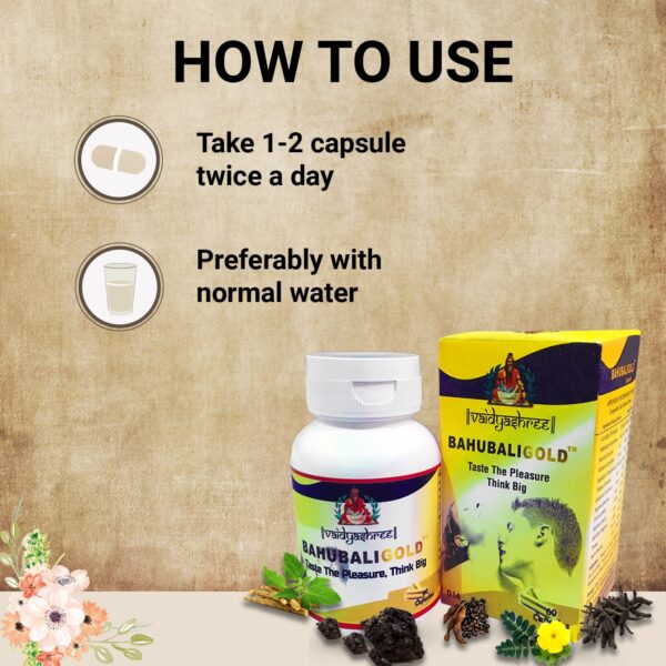 Vaidyashree Bahubali Gold: Enhancing Your Vitality Naturally - Image 2