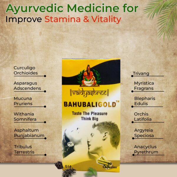 Ingredients in Bahubali Gold Tablets