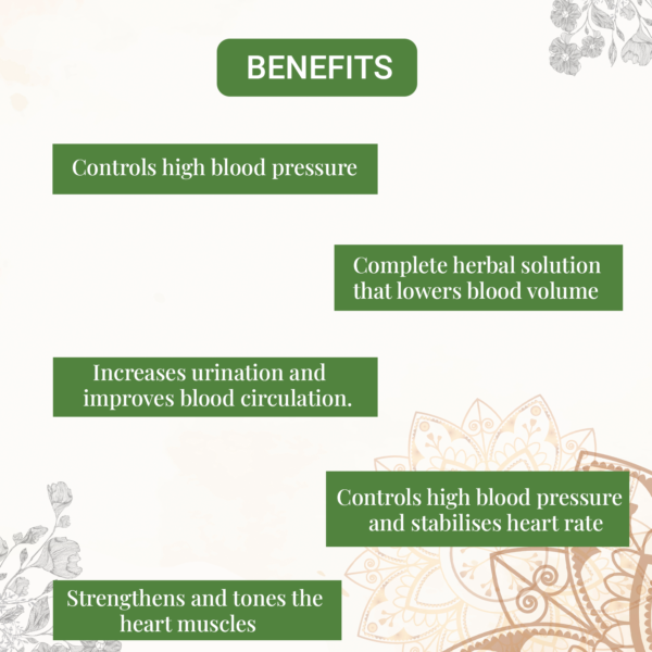 Benefits of B P Control Tablet