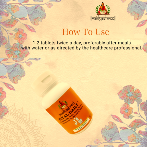 Vaidyashree Vital Daily: Your Reliable Source of Daily Energy - Image 3